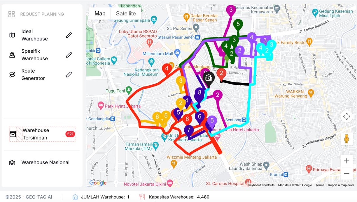 Geotag Route Generator